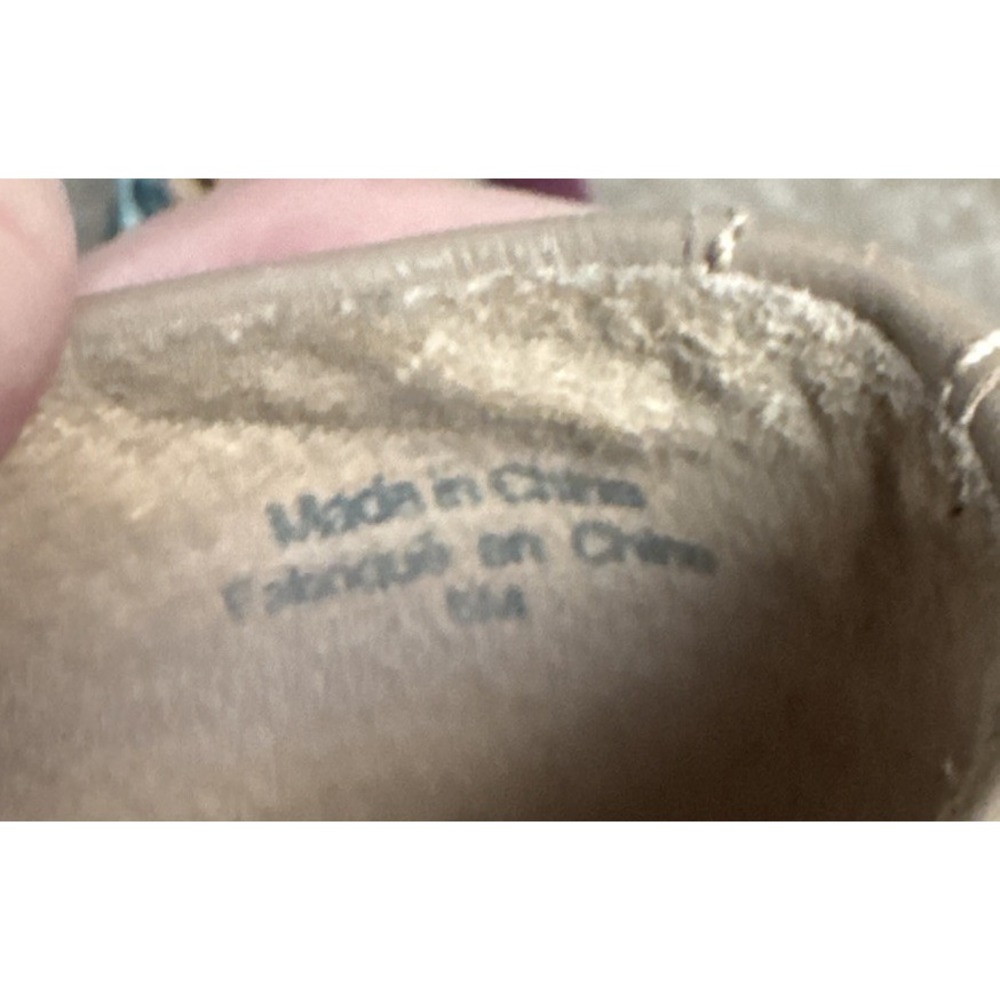Pilcro And The Letterpress Mary Jane Shoes Women's Size 6 Brugundy Tan Retroglam - Picture 5 of 6